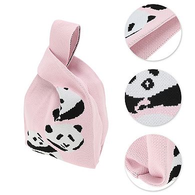 Durable Animals Knitted Wrist Bag for Women 1Pc