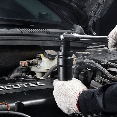 8-Piece Impact Socket Set Metric 27mm41mm with Plastic Toolbox for Garage