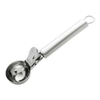 Ice Cream Scoop, 1 pc Stainless Steel Ice Cream Scooper Ergonomic Handle 8.3x1.9Inch