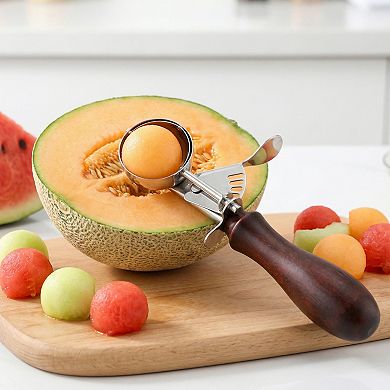 Ice Cream Scoop Comfortable Ergonomic Handle Easy Release for Gelato Sorbet