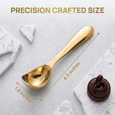 Stainless Steel Ice Cream Scoop for Gelato and Cookie Dough