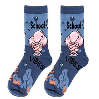 Kid's Crew Socks - Morning Blob Vibes