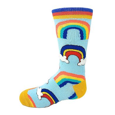 Kid's Crew Socks -It's a Rainbow
