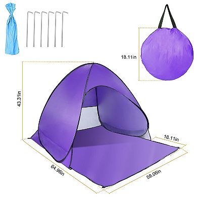 Pop-Up Tent Anti-UV Waterproof Sun Shade