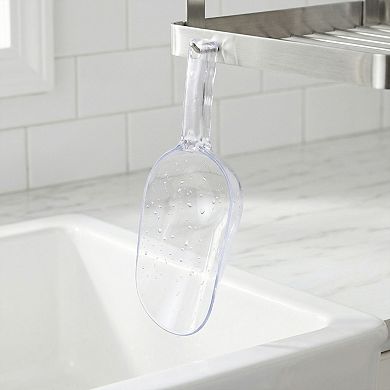 Ice Scoop Easy Clean Plastic Ice Shovel for Candy Buffet Kitchen Popcorn 3Pcs 12.6x4.9Inch