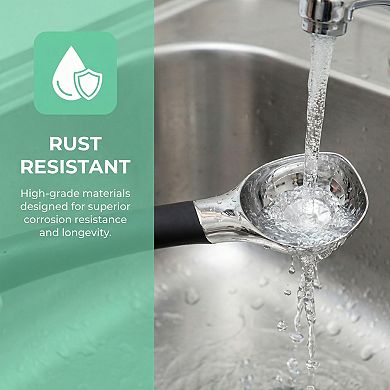 Ice Cream Scoop Comfortable Ergonomic Handle Easy Release Easy Clean for Gelato 1Pc 6.6x1.7Inch