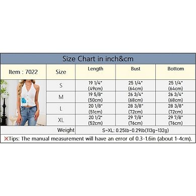 Women's Knitted Halter Vest Color Block Pocket Button Down Tank Tops