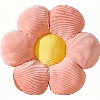 15.75" Flower Pillow Cute Decorative Throw Pillows