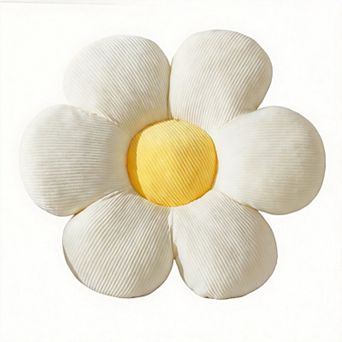 15.75" Flower Pillow Cute Decorative Throw Pillows