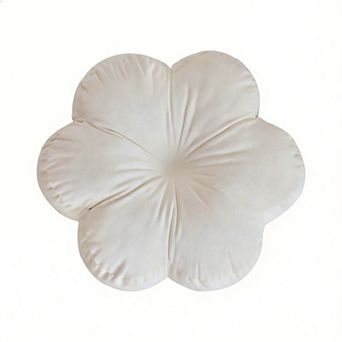 15" Velvet Flower Throw Pillows Home Decor
