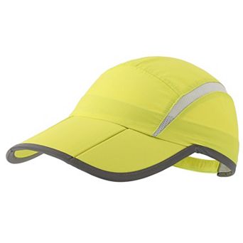 Foldable Mesh Sports Cap Reflective Stripe Breathable Sun Protection