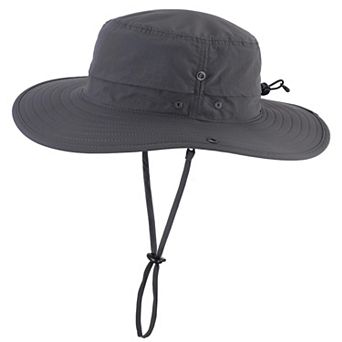 Sun Hat UV Protection Safari Fishing Hiking Gardening Breathable Cowboy UPF50