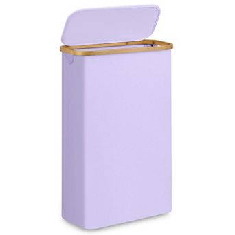 Slim Laundry Hamper With Lid For Dirty Clothes Toys Towels Organizing