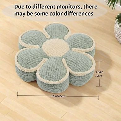 16" Soft Flower Shaped Throw Pillow Home Decor