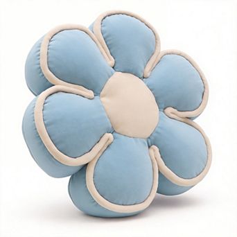 16" Soft Flower Shaped Throw Pillow Home Decor