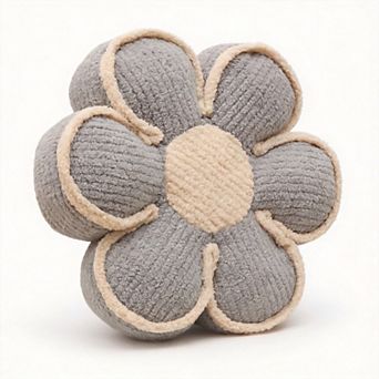 16" Soft Flower Shaped Throw Pillow Home Decor