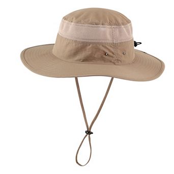 UPF 50+ Sun Hat Wide Brim Bucket UV Protection Beach Safari Gardening Golf Fishing