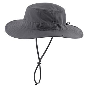 Men's UPF 50+ Wide Brim Boonie Hat Fishing Hiking Safari Outdoor Adjustable