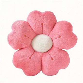 15" Flower Shaped Pillow Cute Daisy Throw Pillows