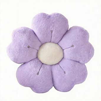 15" Flower Shaped Pillow Cute Daisy Throw Pillows