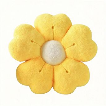 15" Flower Shaped Pillow Cute Daisy Throw Pillows