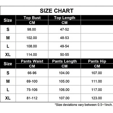 Women Gingham Two-Piece Set Sleeveless Ruffle Crop Top & Wide Leg Pants