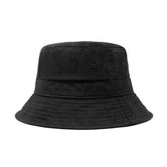 Summer Bucket Hat Cotton Sun Beach Golf Fishing Outdoor Vacation Boonie Men Women