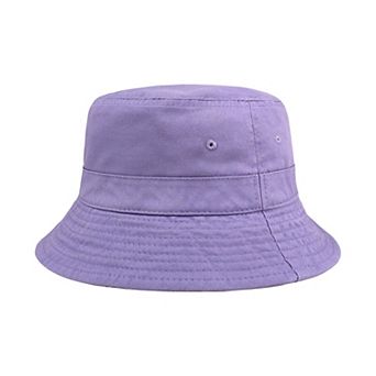 Summer Bucket Hat Cotton Sun Beach Golf Fishing Outdoor Vacation Boonie Men Women