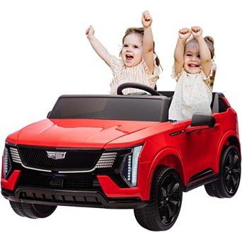 24V 2-Seater Ride On Car for Kids, 400W Electric UTV with RC, Suspension, Music