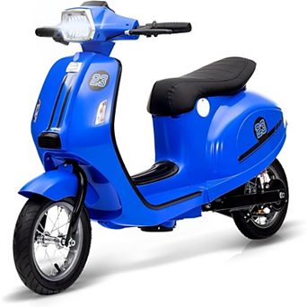 24V 350W Kids Electric Motorcycle, Dual Drive Modes, Twist Throttle, LED Light