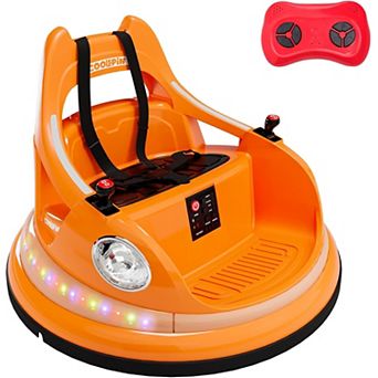 12V Electric Bumper Car for Kids with Parent Remote, 2 Speeds, 360 Rotation & Safety Belt