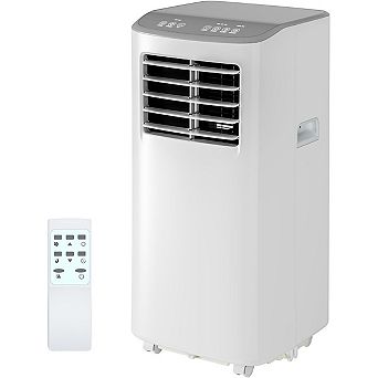 Portable Air Conditioner Unit with Dehumidifier and Fan, Remote Control and Timer
