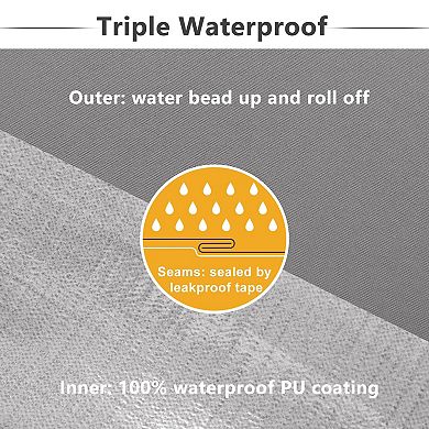 Fade Resistant Waterproof Patio Mat