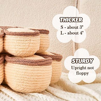 13.7" Flower Pillow Soft Decorative Throw Pillow