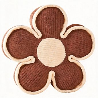 13.7" Flower Pillow Soft Decorative Throw Pillow