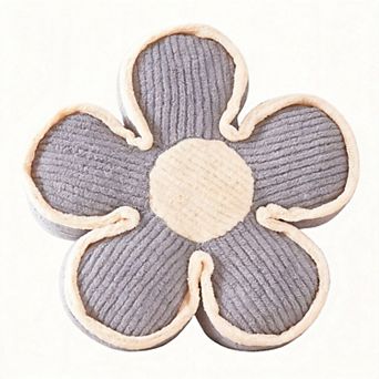 13.7" Flower Pillow Soft Decorative Throw Pillow