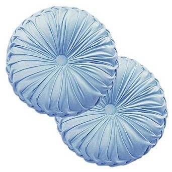 Plush Round Cushion Adorable Sofa and Bed Decor