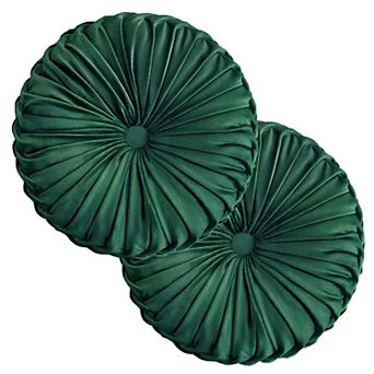 Plush Round Cushion Adorable Sofa and Bed Decor