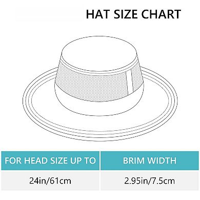 UPF 50+ Bucket Sun Hat Perforated Mesh Adjustable Breathable Lightweight Outdoor Men Women