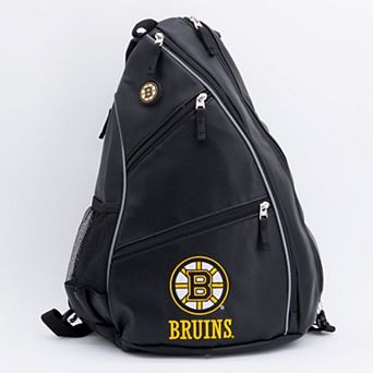Boston Bruins Faux Leather Backpack