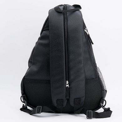 Boston Bruins Faux Leather Backpack
