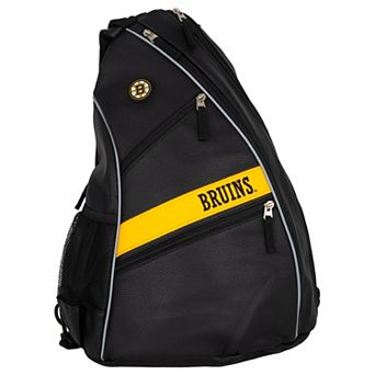 Boston Bruins Faux Leather Backpack