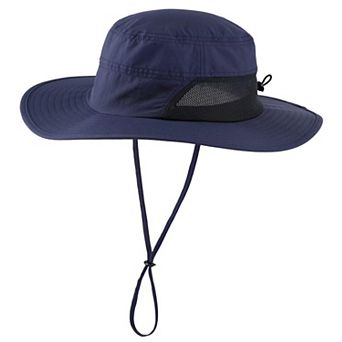 Men's UPF 50+ Wide Brim Boonie Hat Breathable Fishing Hiking Sun Protection