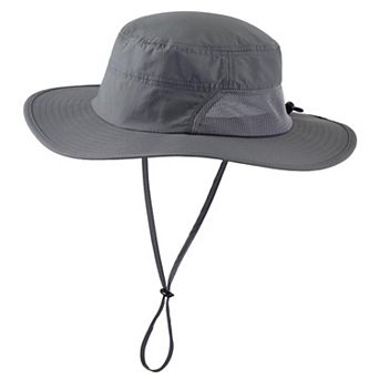 Men's UPF 50+ Wide Brim Boonie Hat Breathable Fishing Hiking Sun Protection