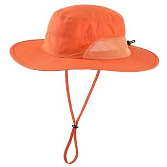 Men's UPF 50+ Wide Brim Boonie Hat Breathable Fishing Hiking Sun Protection