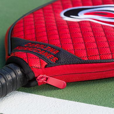 NHL Carolina Hurricanes Quilted Pickleball Paddle Cover