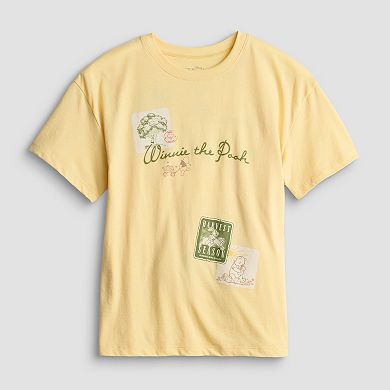Juniors' Disney's Winnie the Pooh Adventure Graphic Tee