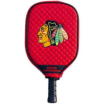 NHL Chicago Blackhawks Quilted Pickleball Paddle Cover