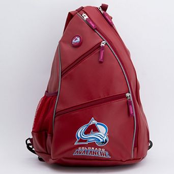 Colorado Avalanche Faux Leather Backpack