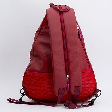 Colorado Avalanche Faux Leather Backpack
